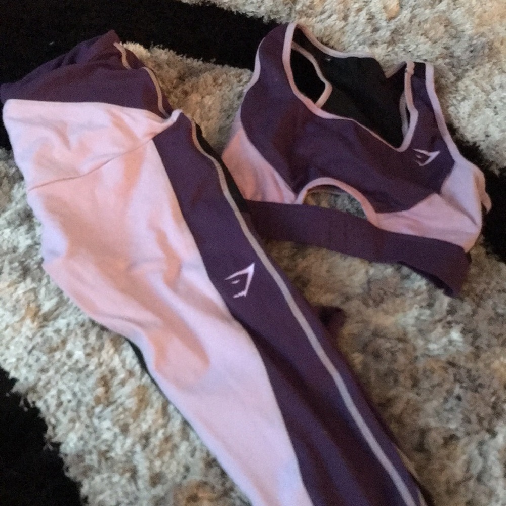 RARE Gymshark prism set size m